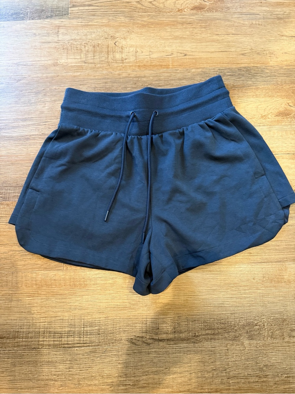 Old Navy Women's Navy Blue Athletic Drawstring Shorts